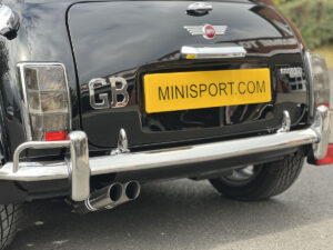 Mini brightwork - rear bumper
