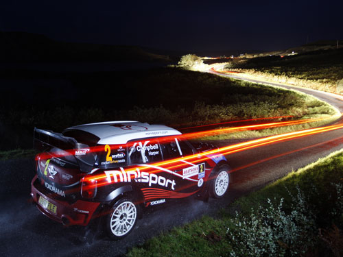Team Mini Sport's Mull Rally win in 2021