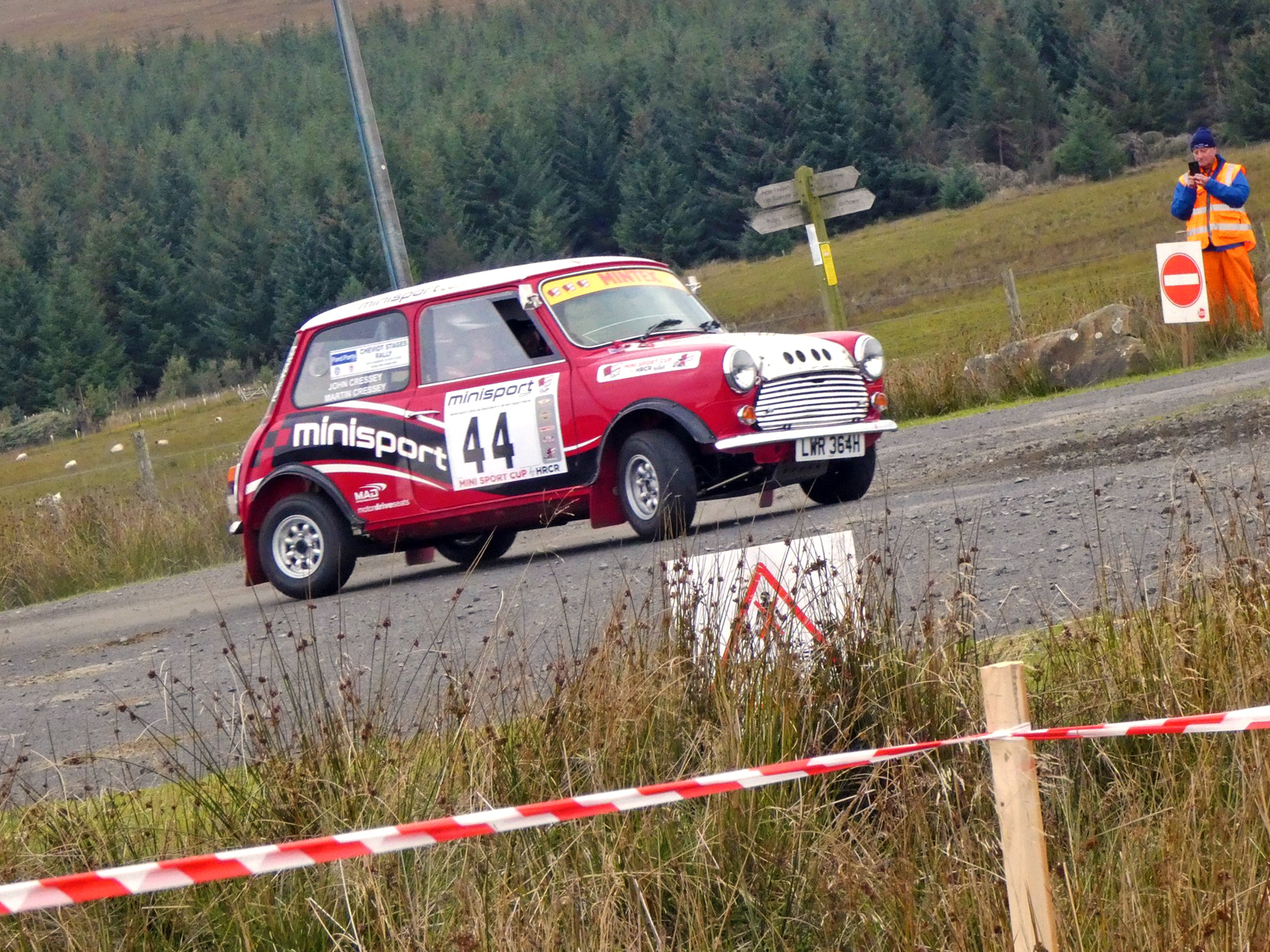 Cheviot Stages Rally Report - Round 8 of the Mini Sport Cup