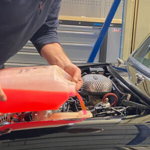servicing on a classic mini