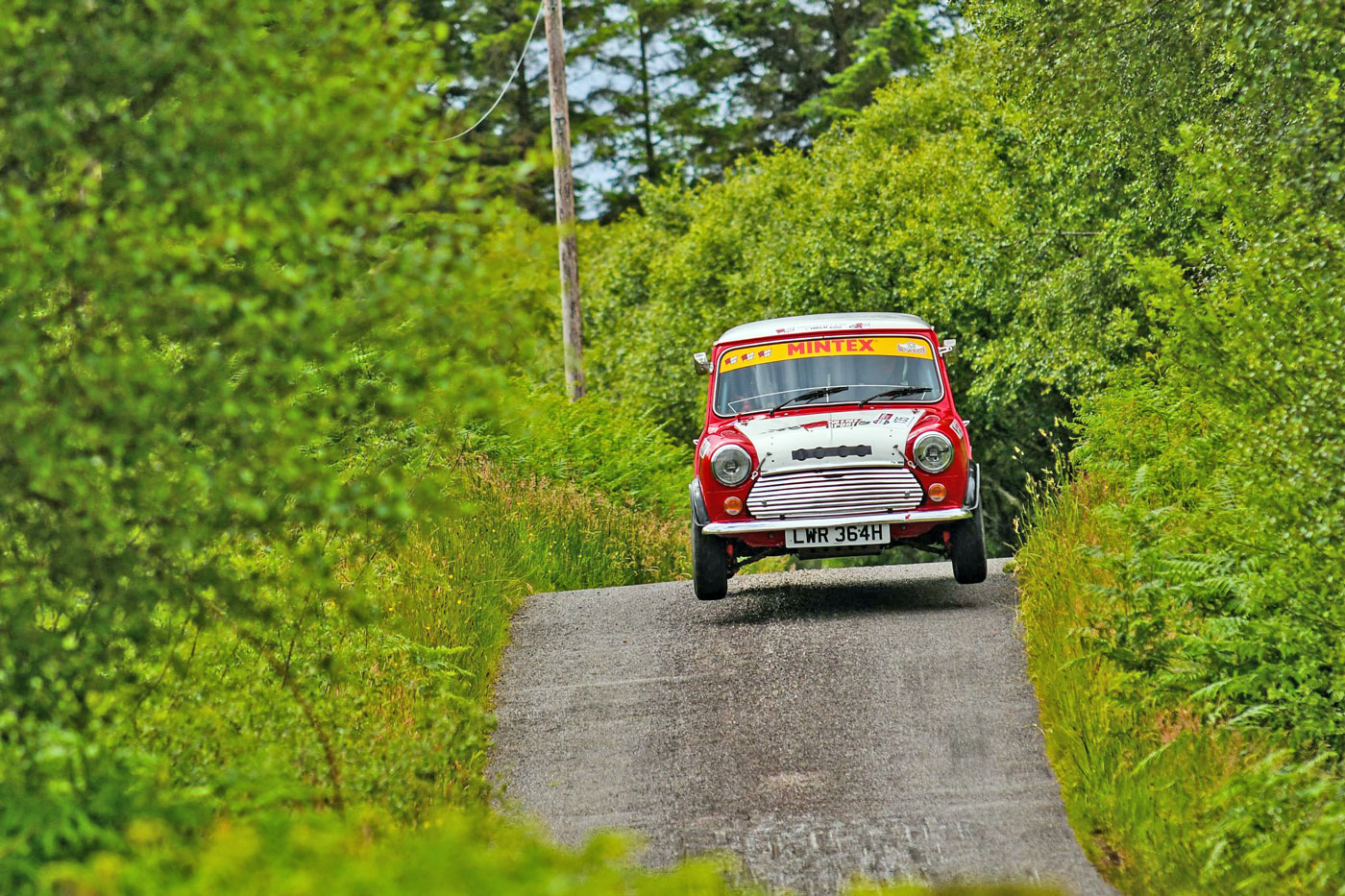 Triumph at the Argyll Road Rally: Mini Sport Ltd's Remarkable Success