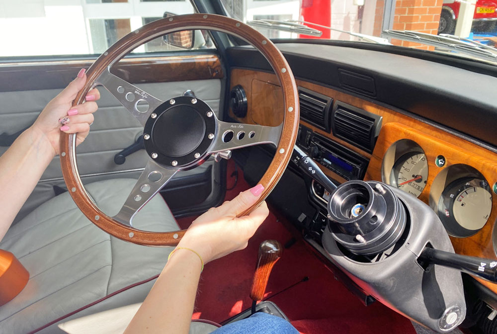 Elevate Your Classic Mini Experience: Introducing the Game-Changing Quick Release Steering Wheel Boss