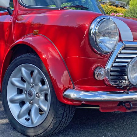 Show Stopping Mini Cooper Mpi after an expert restoration at Mini Sport.