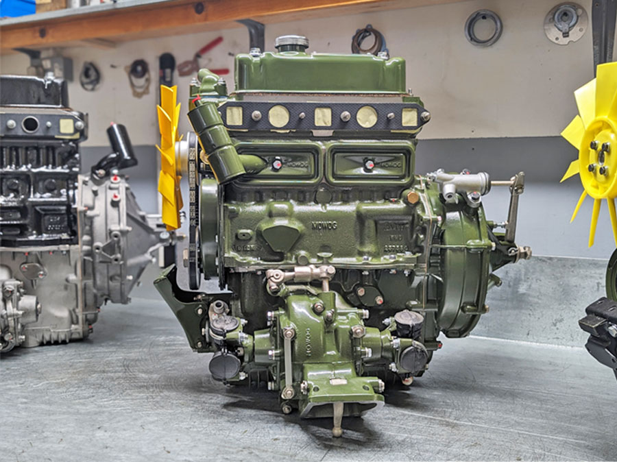 A built Mini Sport Engine, by Ian Joyce.