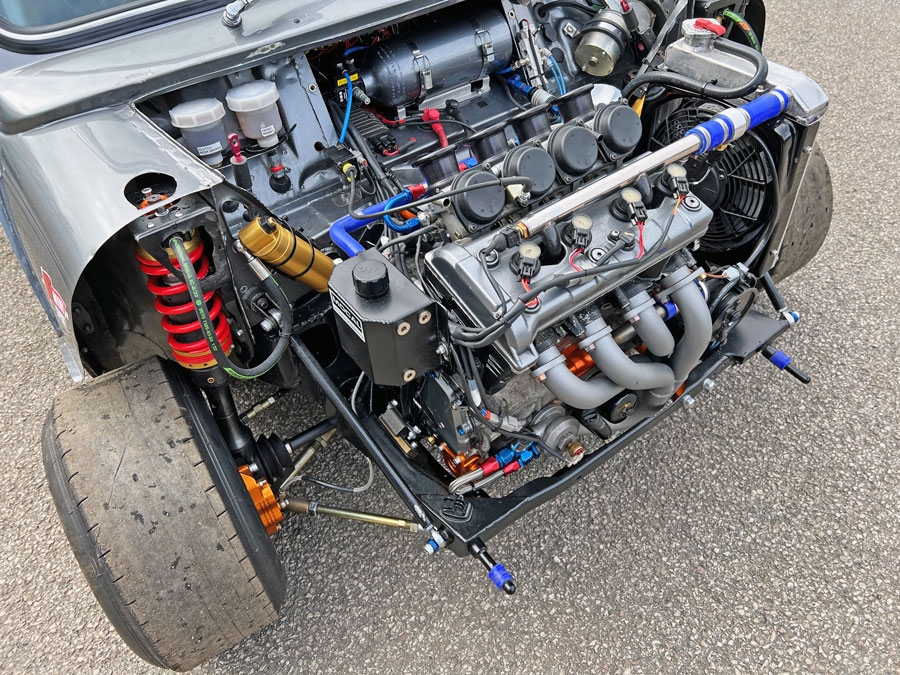 R1 Engine Conversion Kit fitted into Team Mini Sport Mini