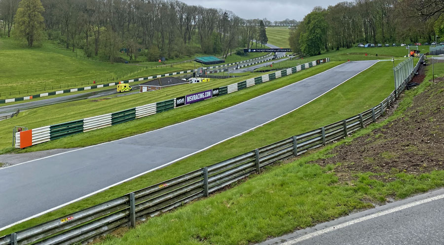 Cadwell Park Race Circuit ready for the Mini Miglia Championship