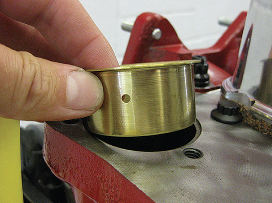 A blanking sleeve is needed in place of a thermostat