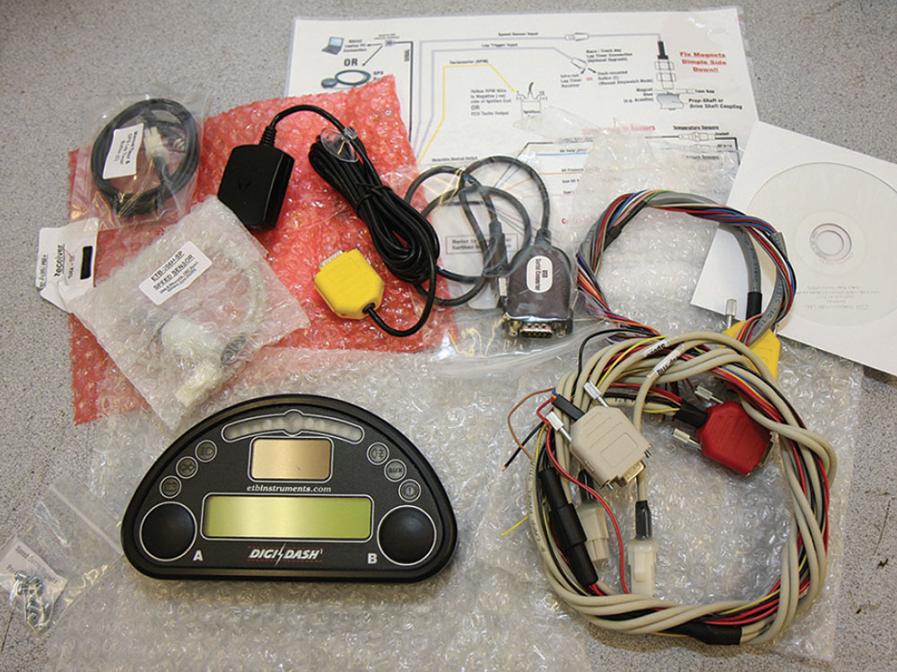 DigiDash 2 Lite Dashboard pod kit, used on Bogus 2.