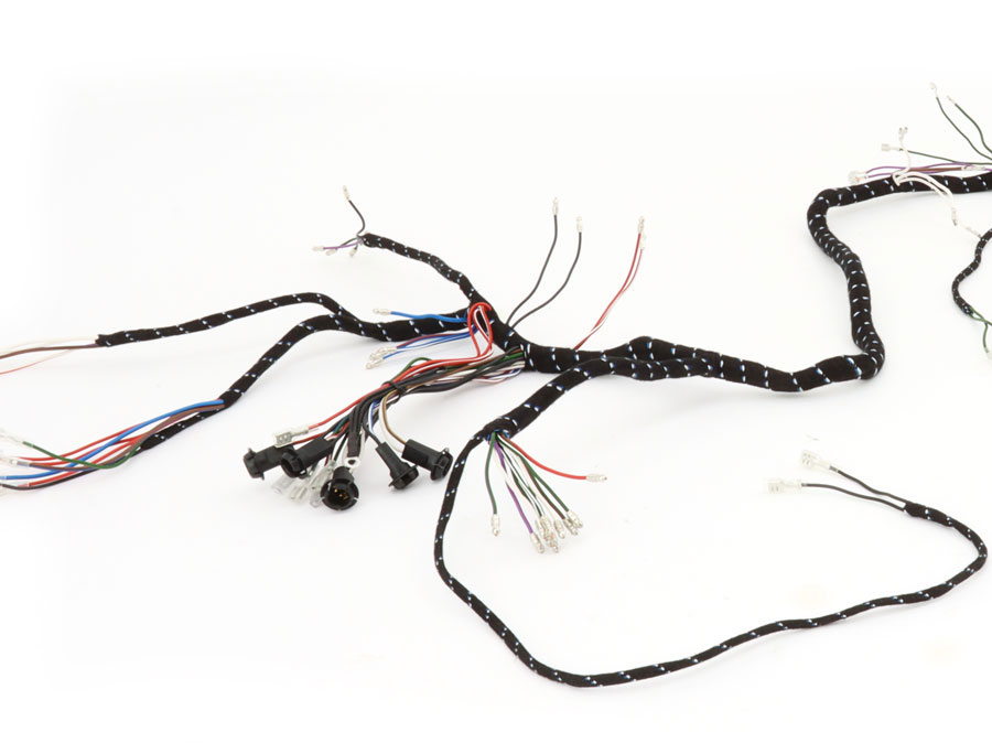 Mk1 Braided Wiring Loom, for classic Mini