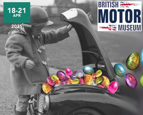 Easter Egg Hunt at the British Motor Museum