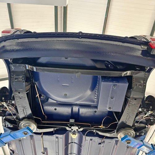 rear subframe on classic mini